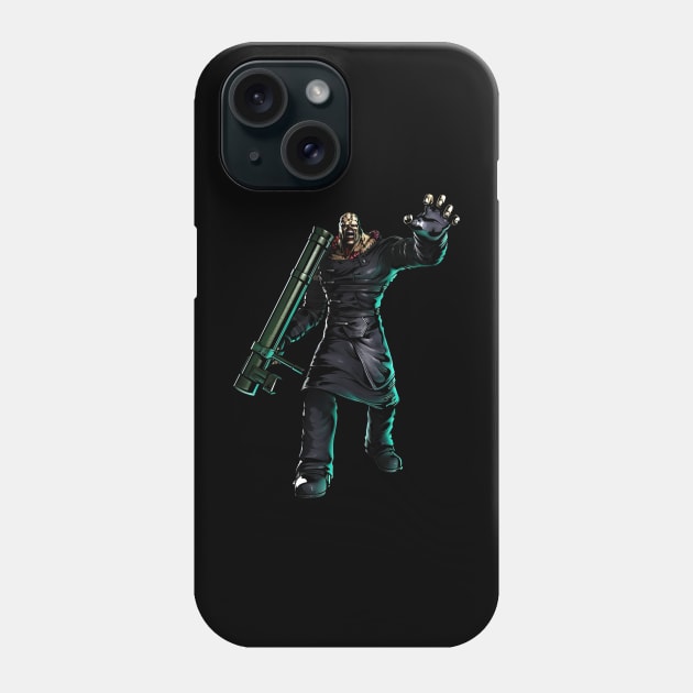 RESIDENT EVIL 3 NEMESIS Phone Case by OM Des