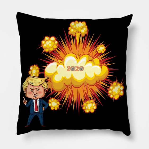 2020 Trump Pillow by CandD