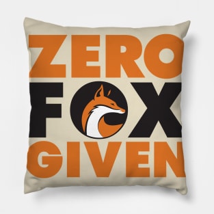 Zero Fox Given Pillow