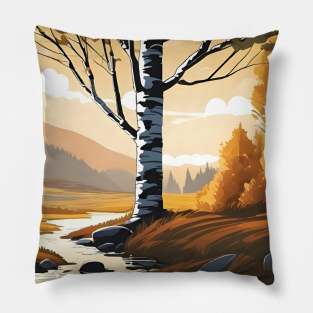 Morning Birch Pillow