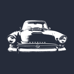 Sunbeam Alpine Tiger 1960s British classic sports car monoblock white T-Shirt