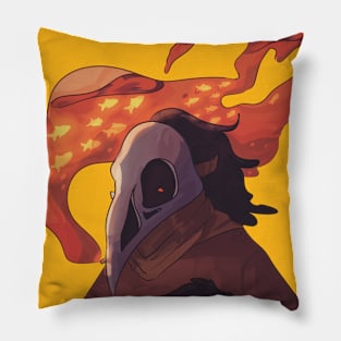 Skull Bird Pillow