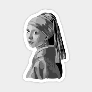 Copy of Girl With A Pearl Earring Magnet