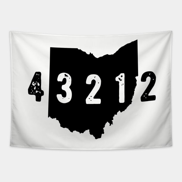 43212 Zip Code Grandview Columbus OHio Tapestry by OHYes