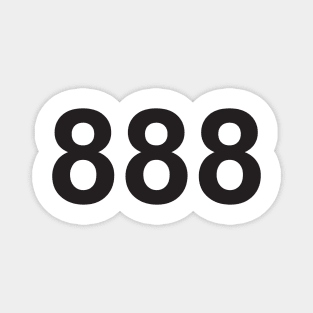 Angel number 888 Magnet