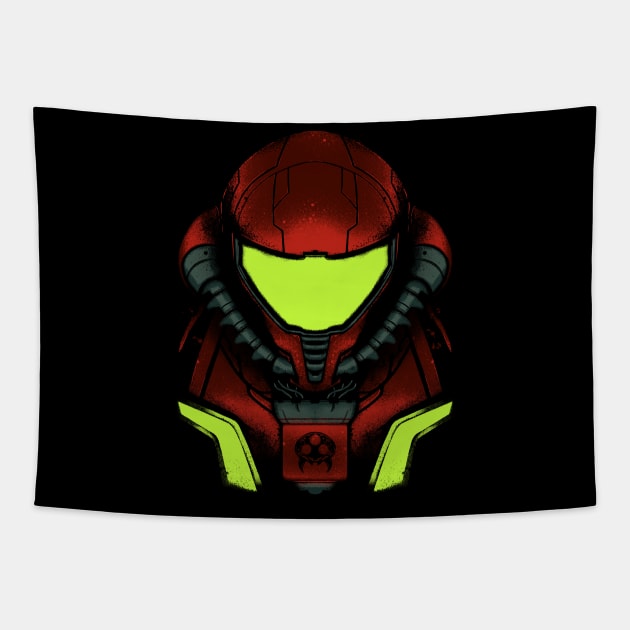 Space Hunter Tapestry by ramenboy