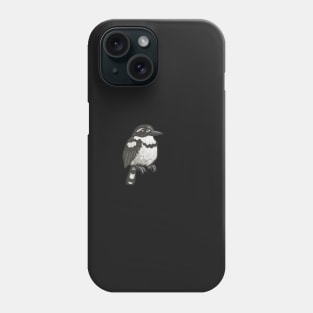 Pied Puffbird Phone Case