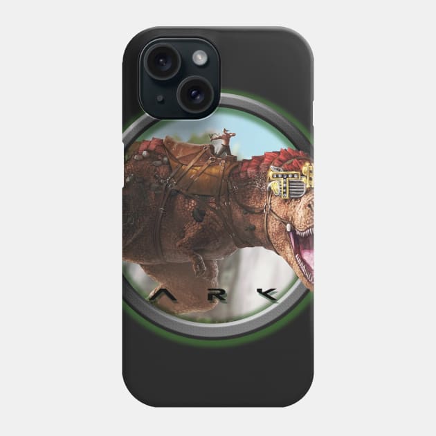 Ark Survival Evolved Trex Phone Case by chrisioa