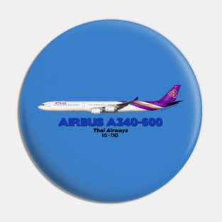 Airbus A340-600 - Thai Airways Pin