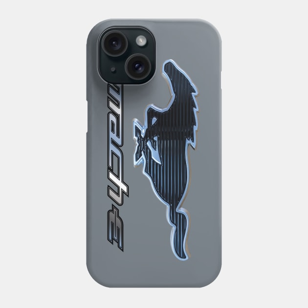 Mustang Mach-E Pony Badge Phone Case by zealology