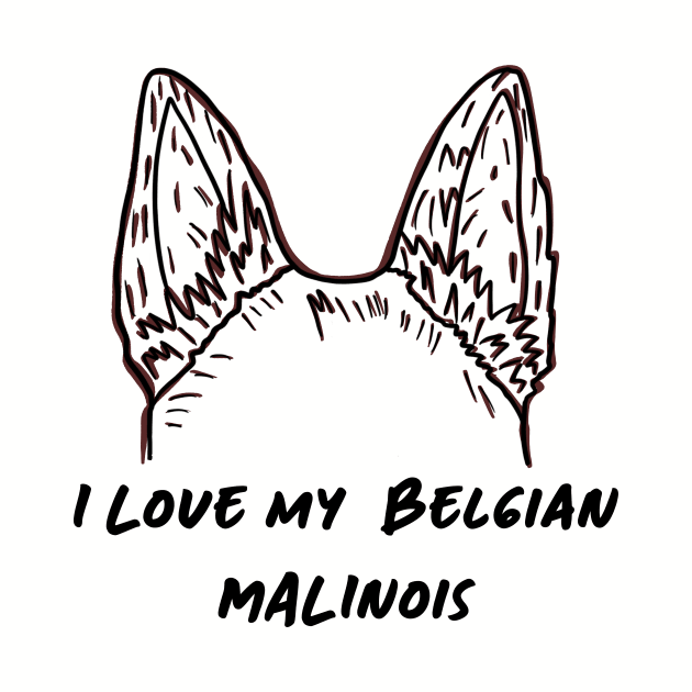 Belgian Malinois Love by rmcbuckeye
