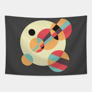 Abstract Circles Tapestry