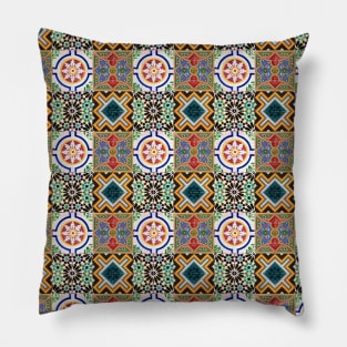 Azulejo — Portuguese tilework #10 Pillow