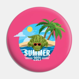 Summer Gator 2021 Pin