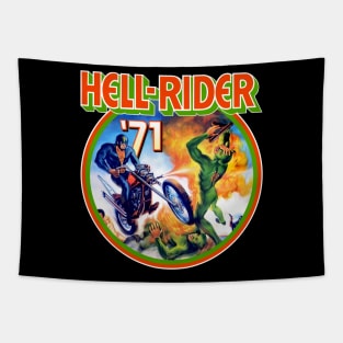 Hell Rider Tapestry