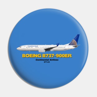 Boeing B737-900ER - Continental Airlines Pin