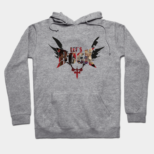 Let S Rock Guilty Gear Strive Hoodie Teepublic