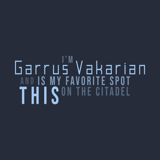 I'm Garrus Vakarian by Dapper Draws