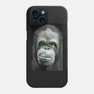 Orang-utan Portrait Phone Case