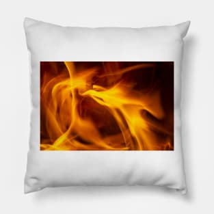 Flight Of The Firelight Pillow