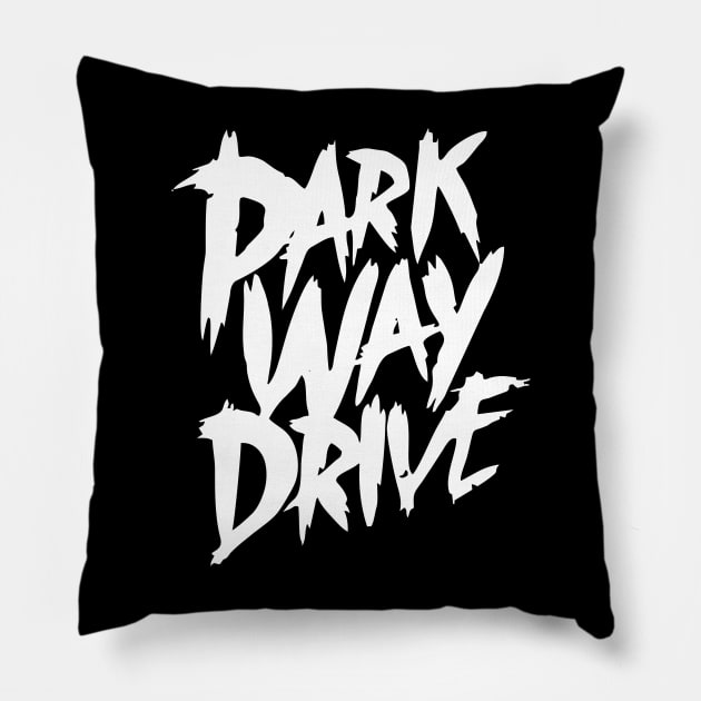 Parkway Drive Pillow by The Lisa Arts