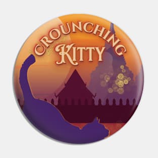 Crouching Kitty Pin