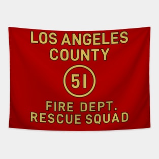 51 Fire Department Tapestry