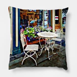 Owego NY - Coffee Shop Pillow