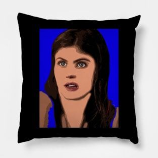 alexandra daddario Pillow