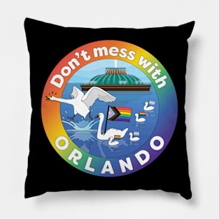 Don't Mess with Orlando Pillow