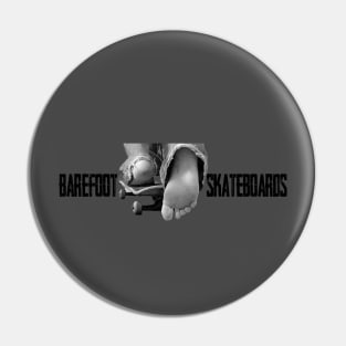 Barefoot Skateboards Pin