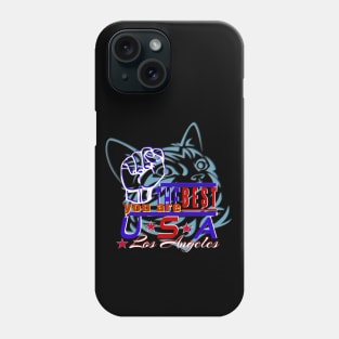 surfing festival in Los Angeles You Are The Best USA Cats design Phone Case