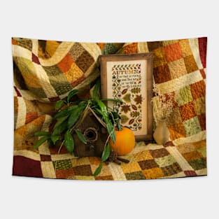 Autumn Quilt Tapestry