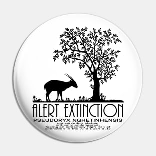 Deer extinction Pin