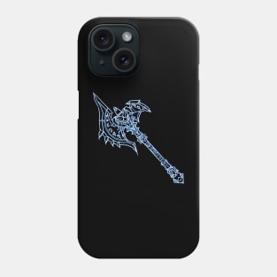 Shadowmourne (white blue) Phone Case