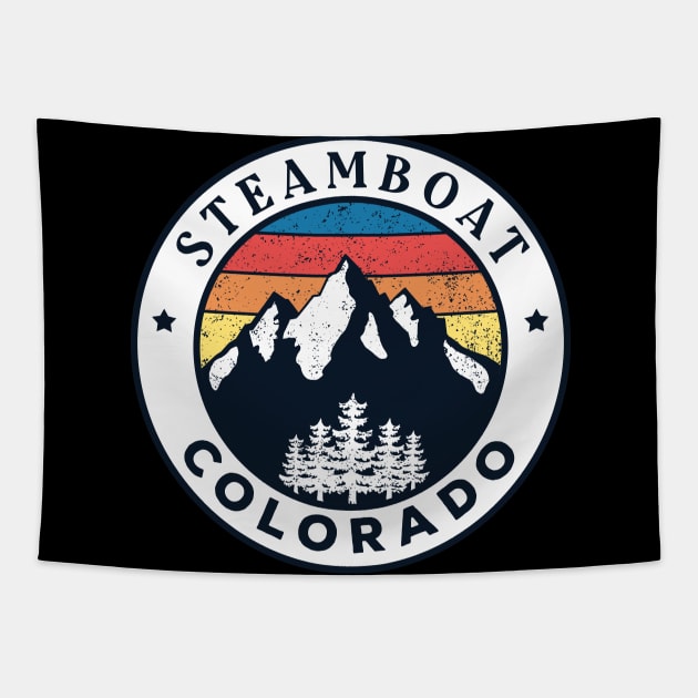 Steamboat Colorado Tapestry by Tonibhardwaj