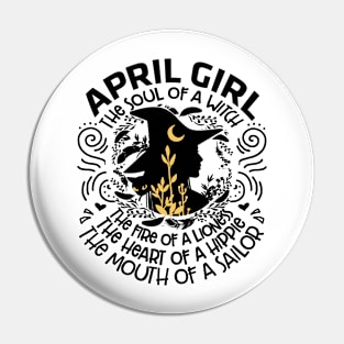 witch april girl Pin