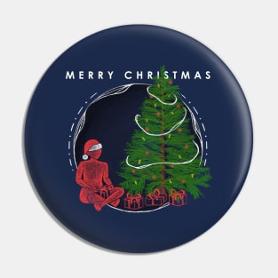 Christmas Greeting Pin