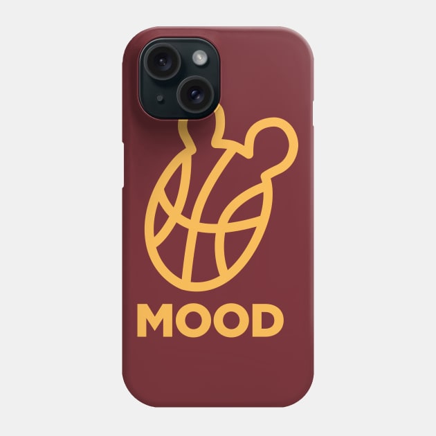 Cleveland Basketball Arthur Mood Phone Case by PodDesignShop