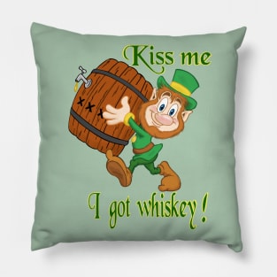 Leprechaun drinking Pillow