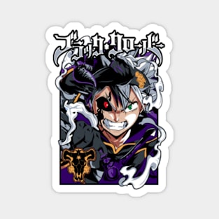 Asta Demon Anime Fanart Magnet