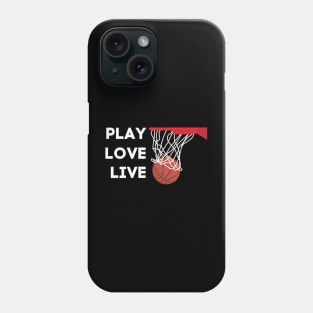 Basketball Cool Quote Saying Streetball Sports Phone Case