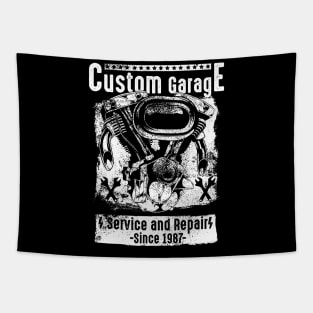 Custom Garage Tapestry