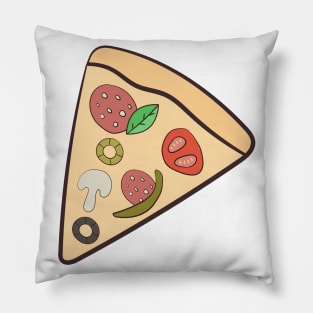 A slice of pizza. Pillow