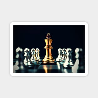 Chess King Magnet