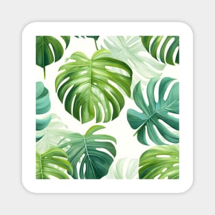 Jungle Chic: Monstera Madness! Magnet