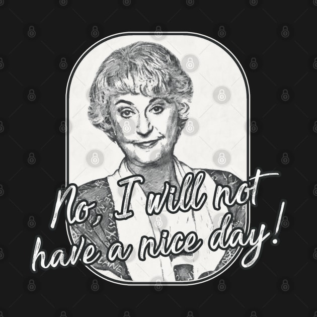 Golden Girls - Dorothy Nice Day by karutees