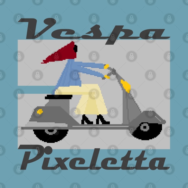 Vespa Pixeletta by TenomonMalke