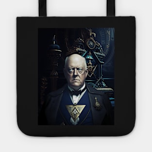 Aleister Crowley Freemason Occult Compass and Square Tote