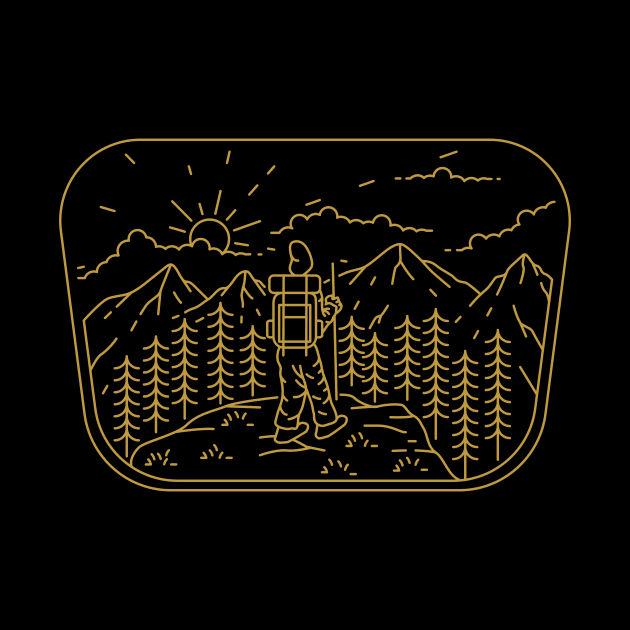 TRAVELING MOUNTAIN by polkamdesign